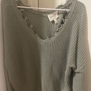 Green Jessica Simpson Sweater